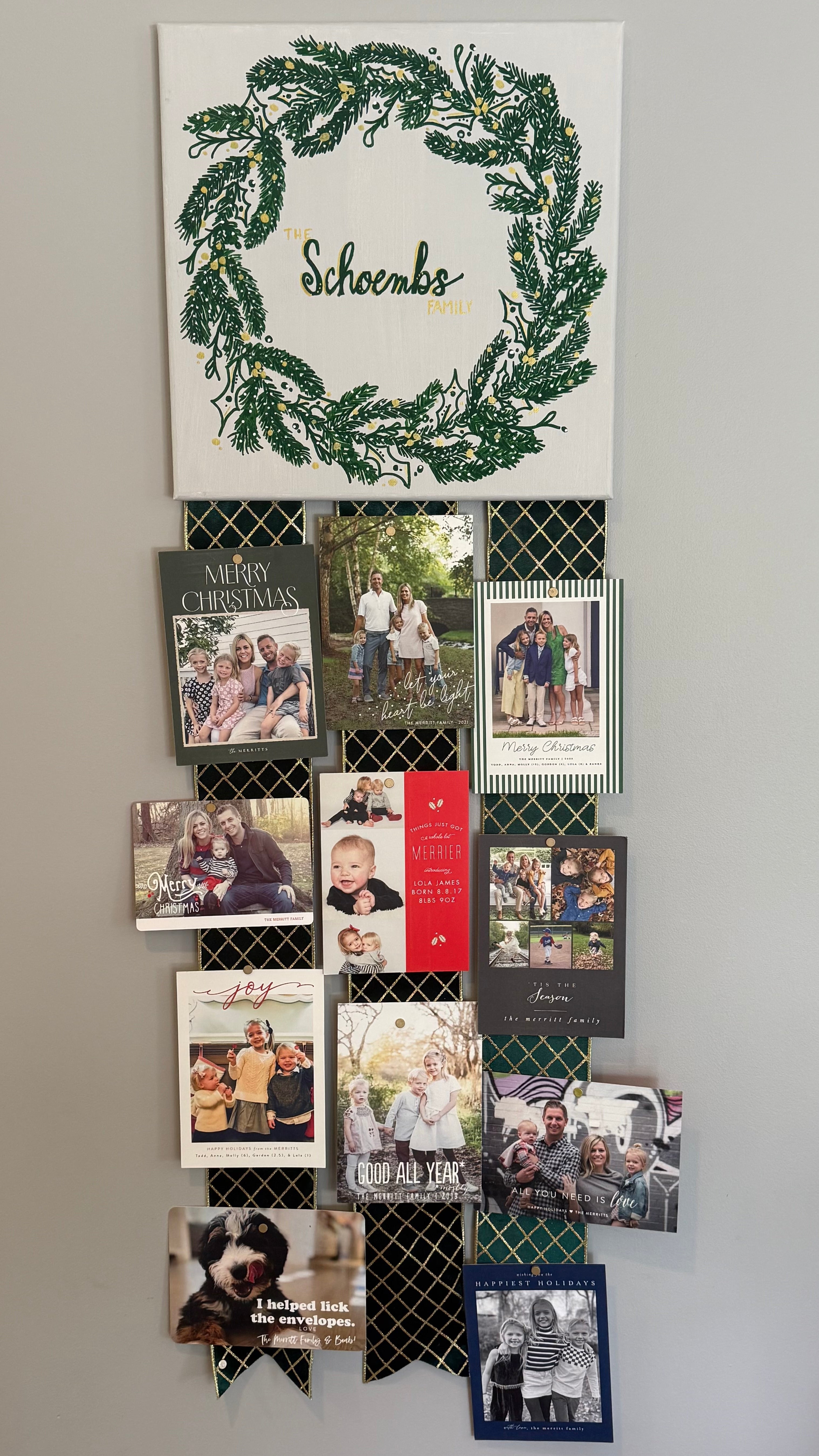 Seasons Greetings Wreath