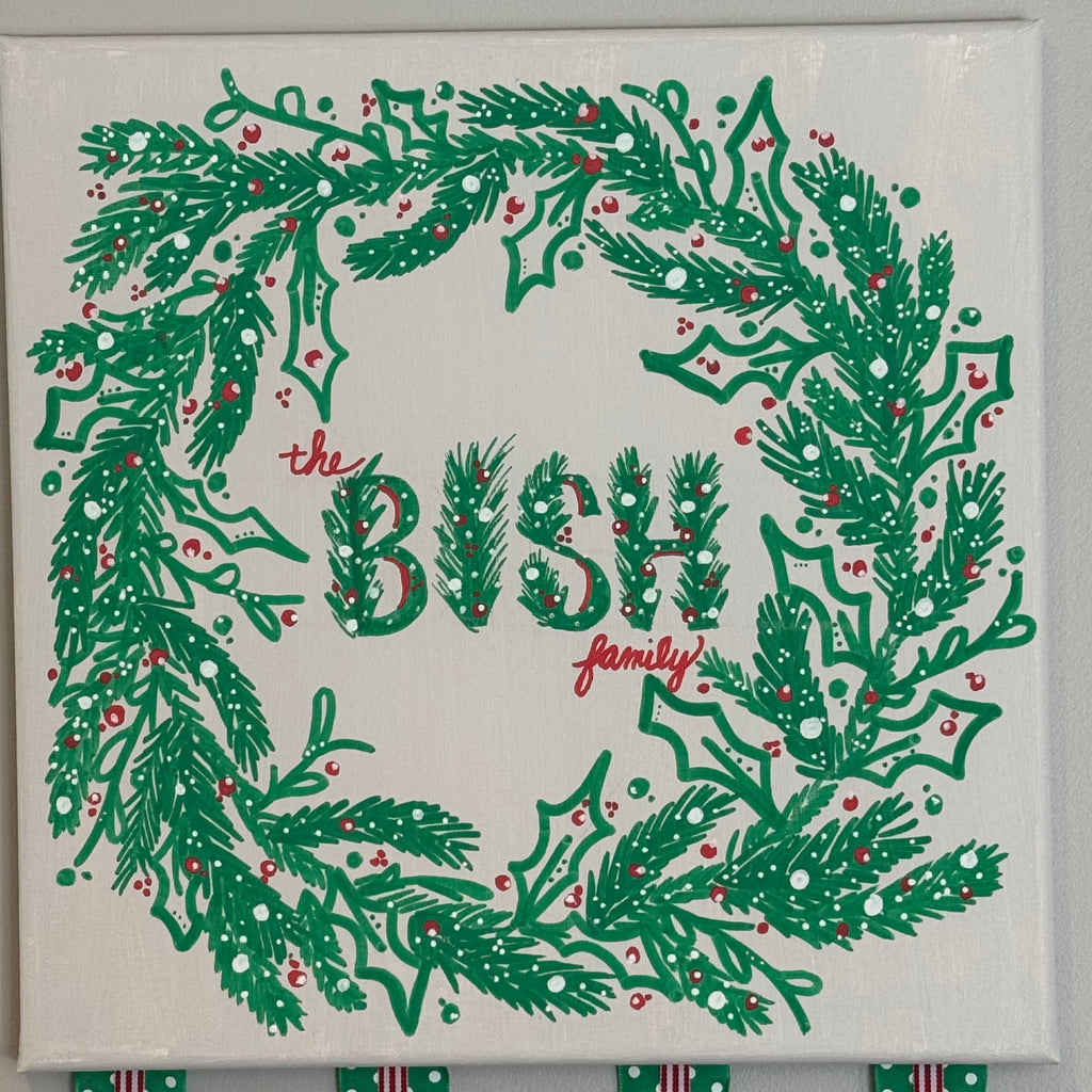 Holiday Bright Custom Wreath
