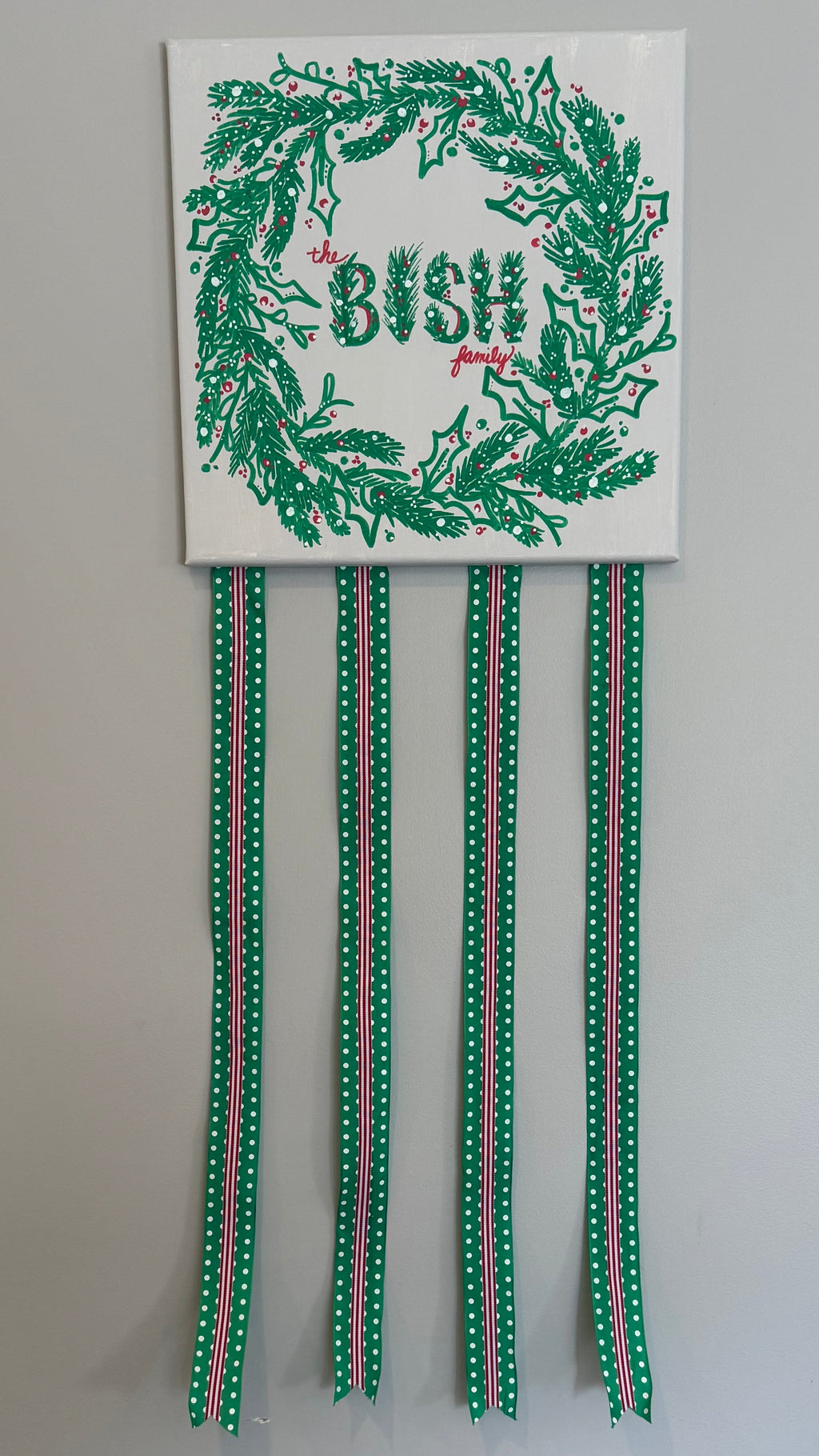 Holiday Bright Custom Wreath