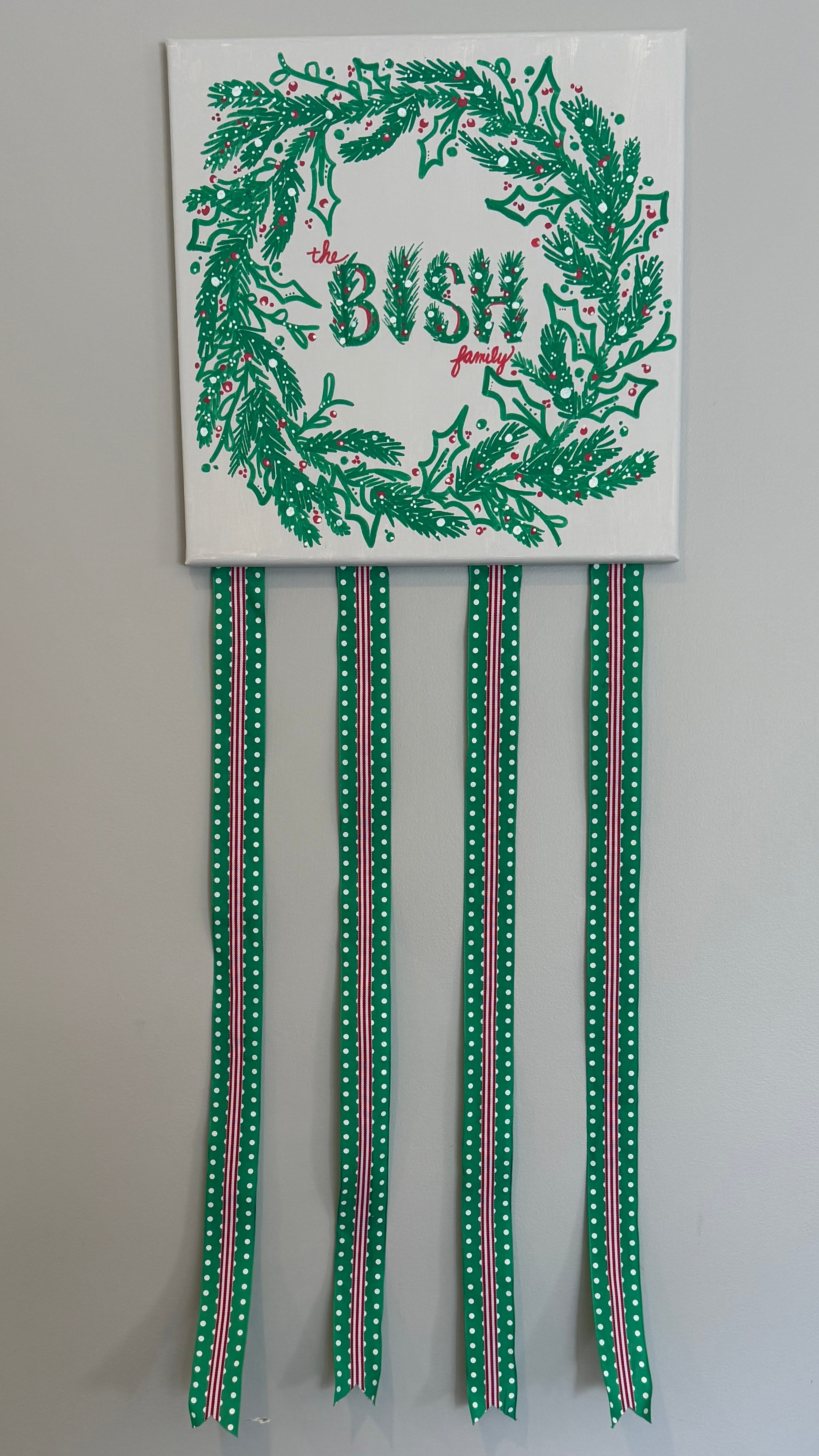 Holiday Bright Custom Wreath